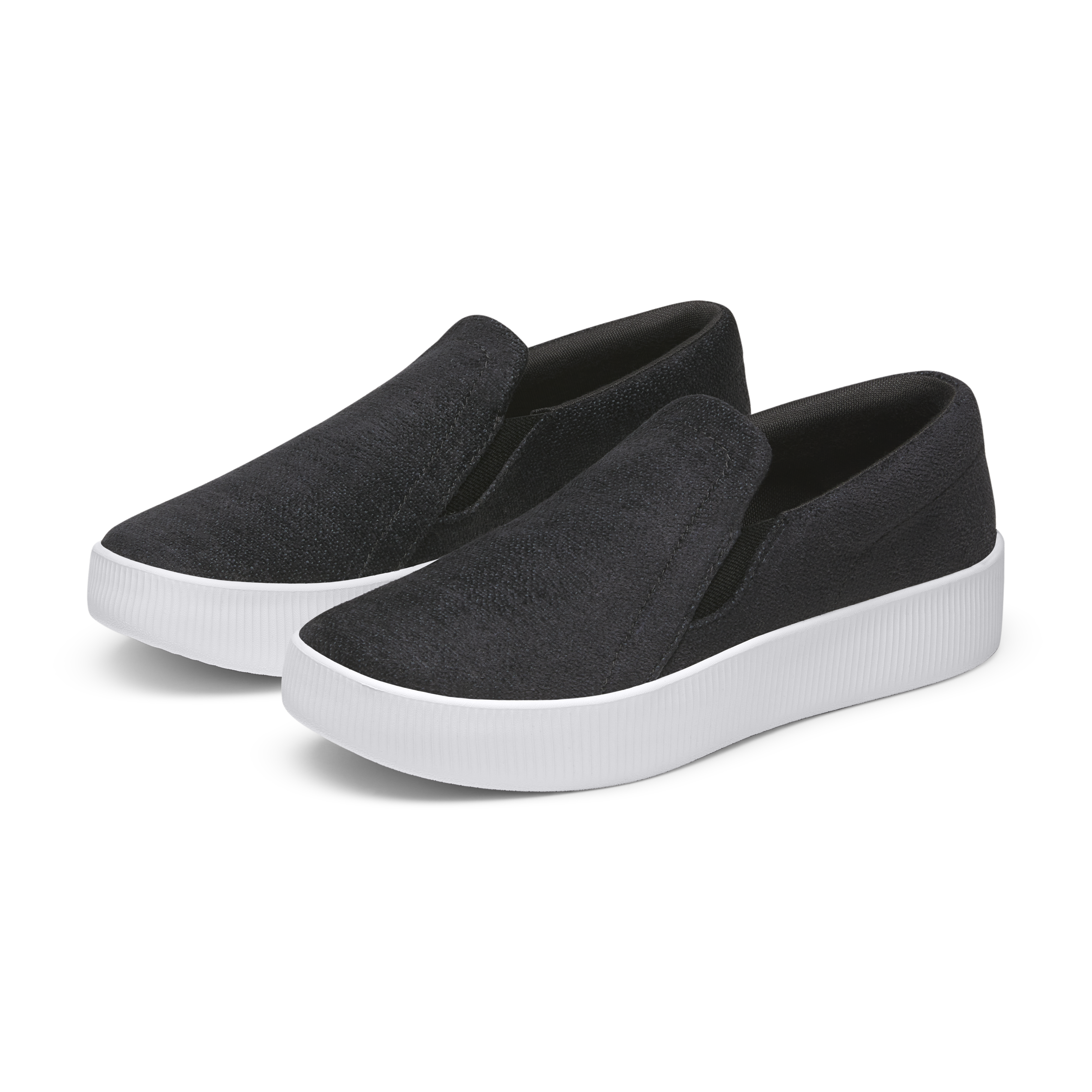 Women's Lounger Lift Velvet - Dark Grey (Blizzard Sole) - Image 5