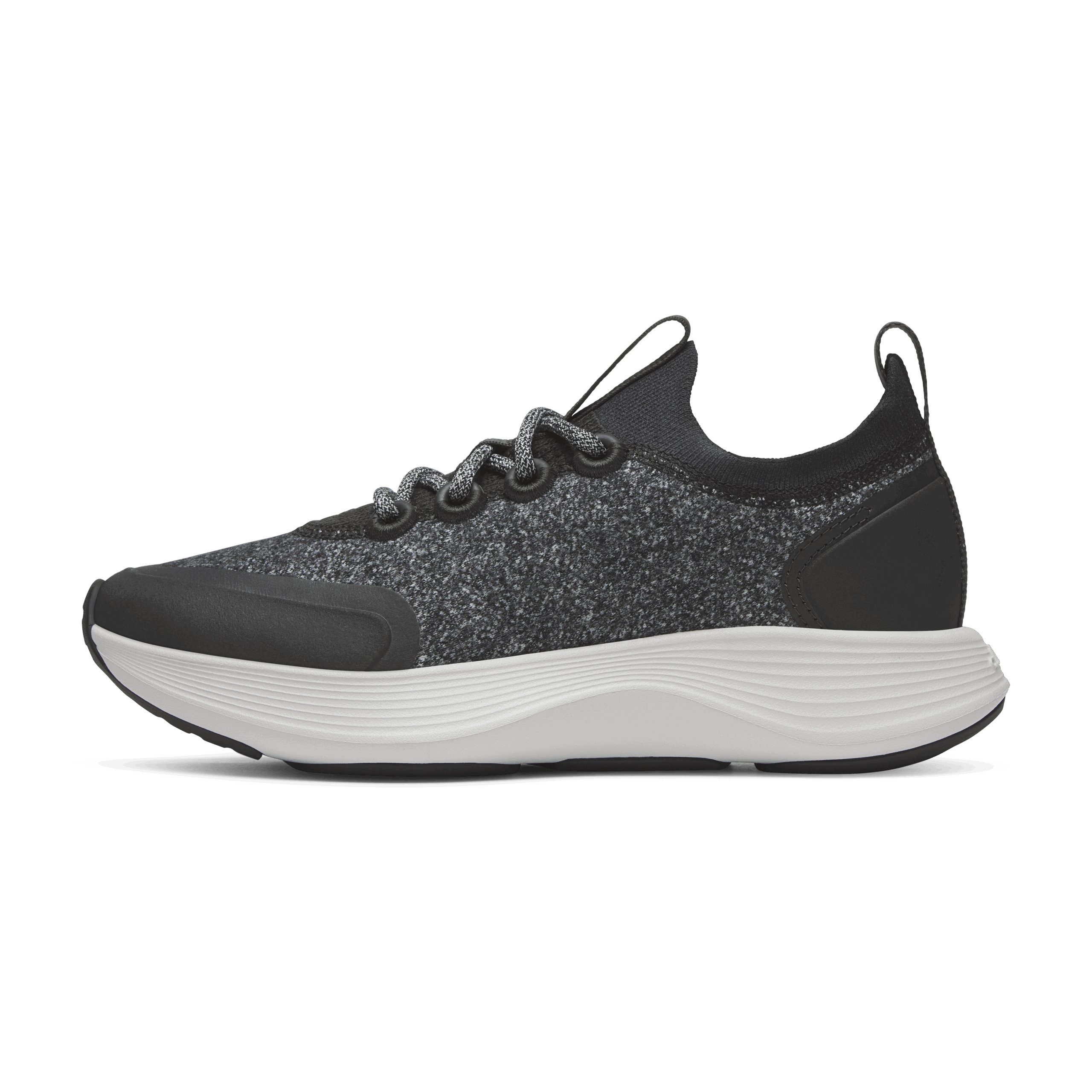 Women's Wool Strider - Dark Grey (Light Grey Sole)