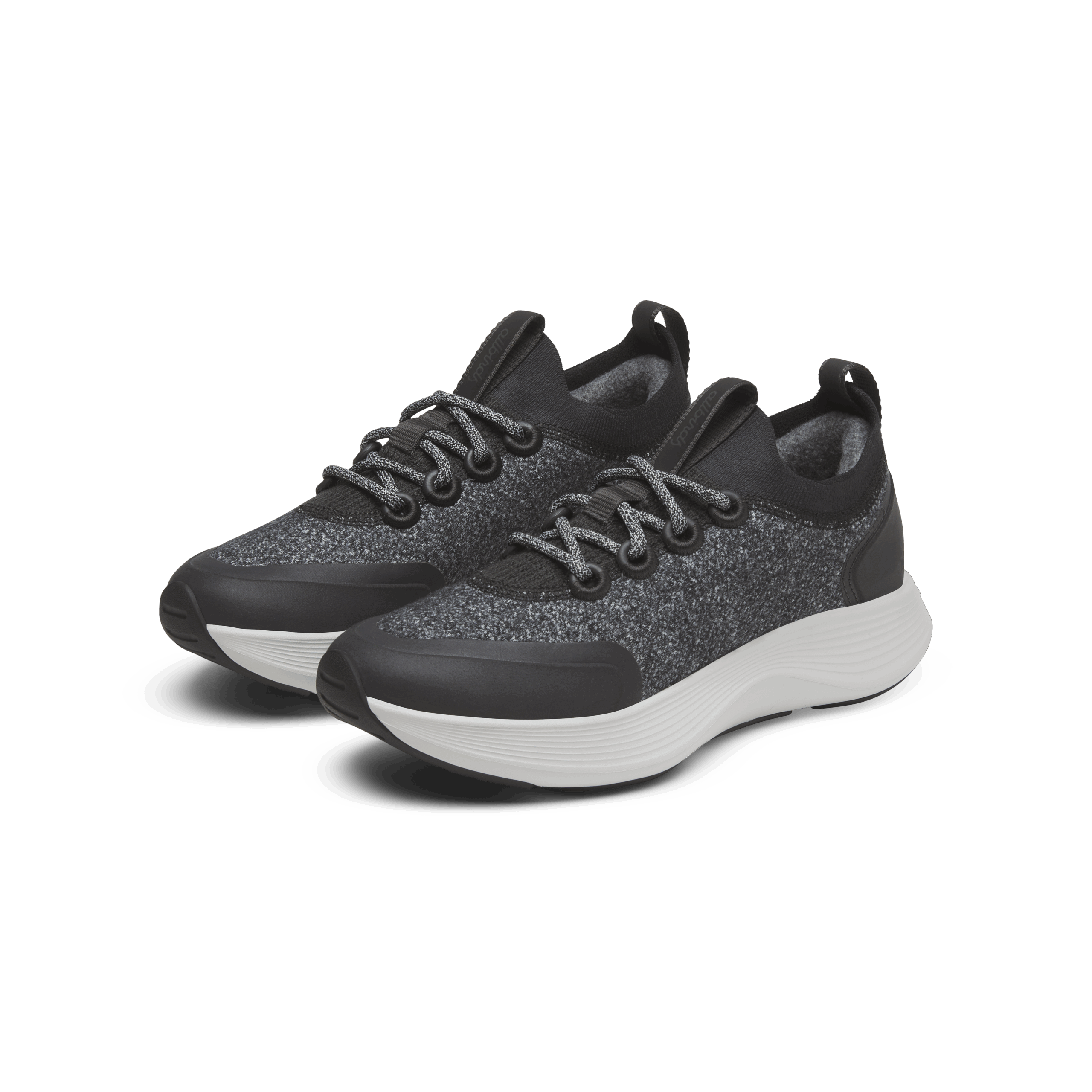 Women's Wool Strider - Dark Grey (Light Grey Sole) - Image 5
