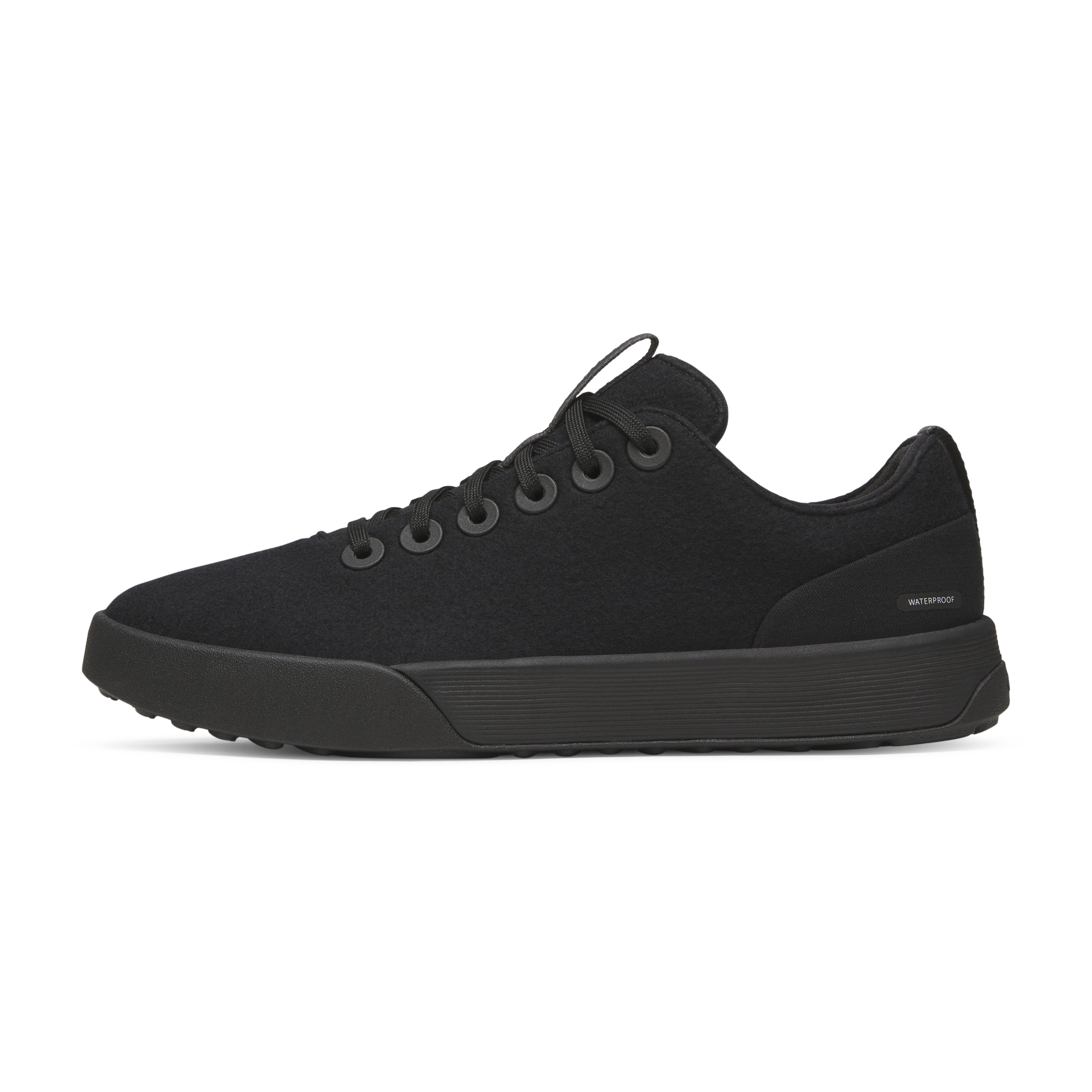 Men's Wool Cruiser Waterproof - Natural Black (Natural Black Sole)