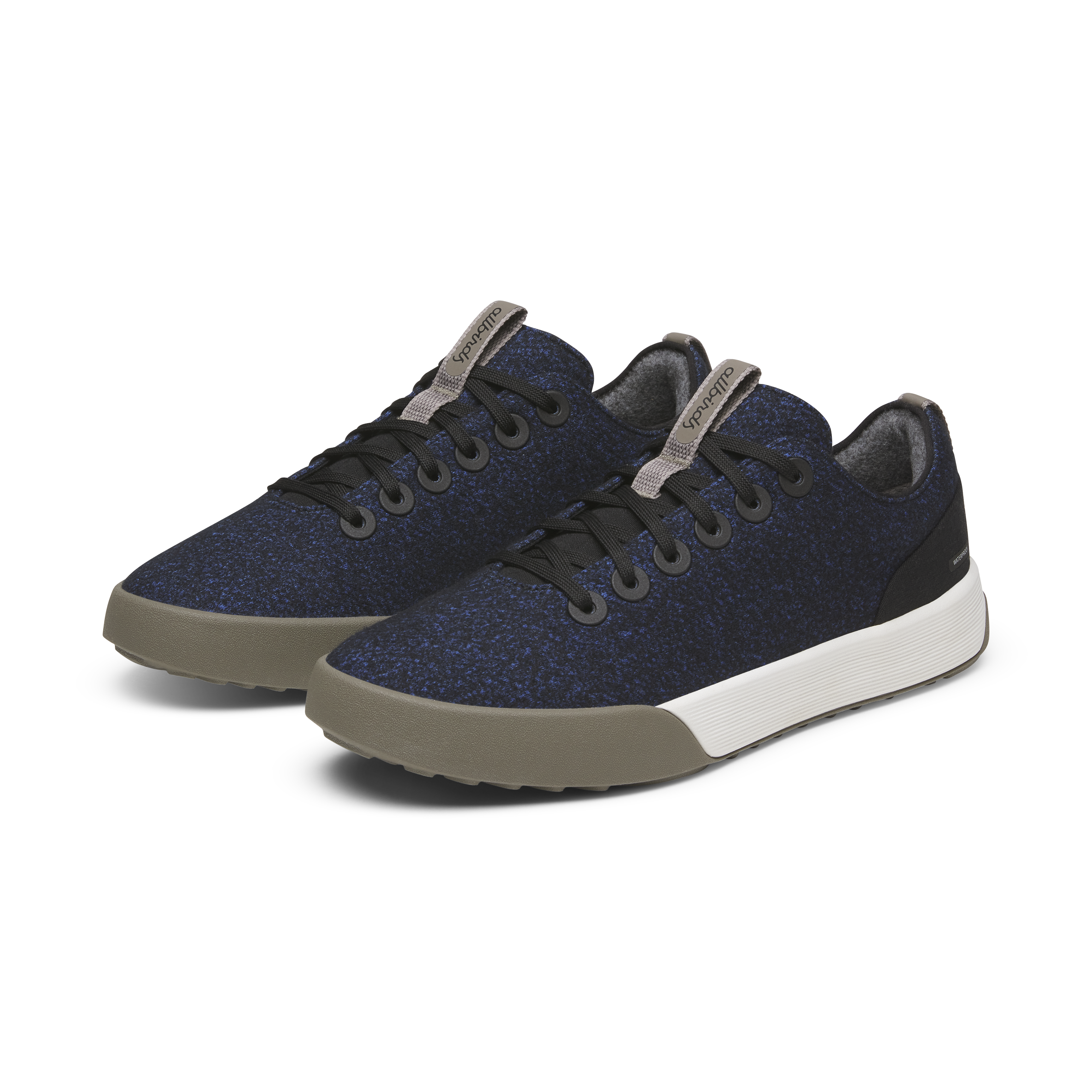 Women's Wool Cruiser Waterproof - Royal Blue/Natural Black (Barely Grey Sole) - Image 5