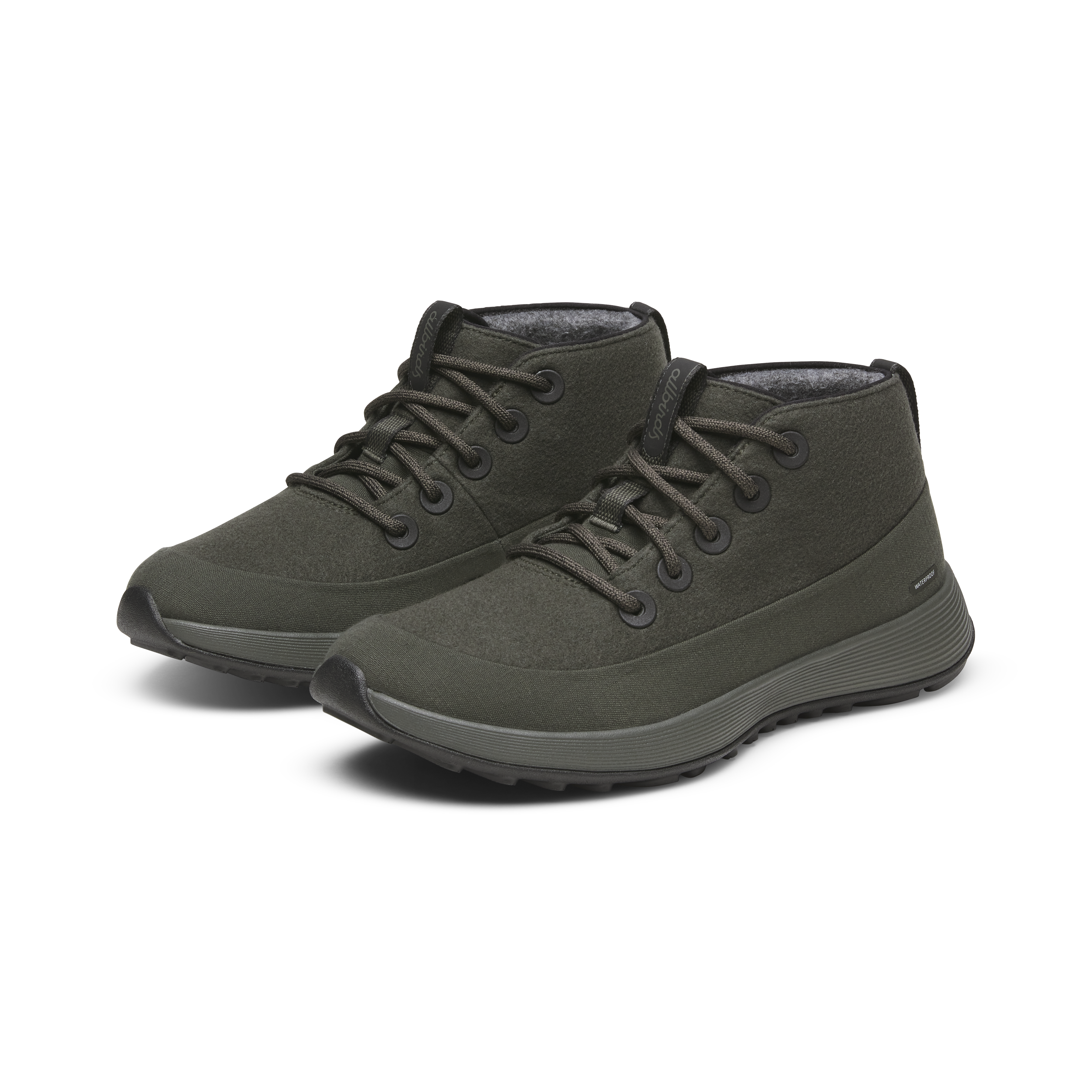 Women's Wool Runner NZ Mid Waterproof - Dark Jungle (Dark Jungle Sole) - Image 5