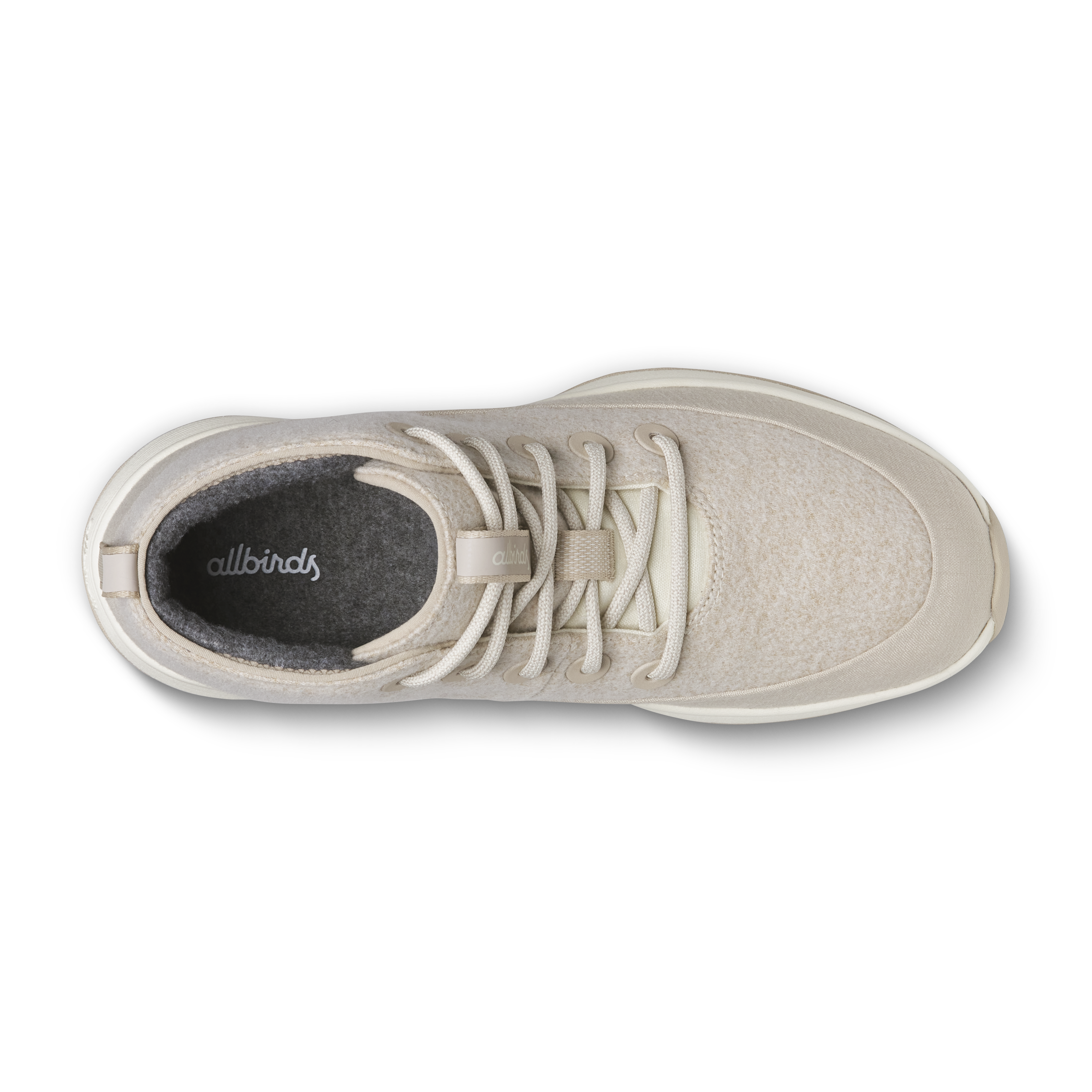 Men's Wool Runner NZ Mid Waterproof - Stony Cream/Rugged Beige (Stony Cream Sole) - Image 3