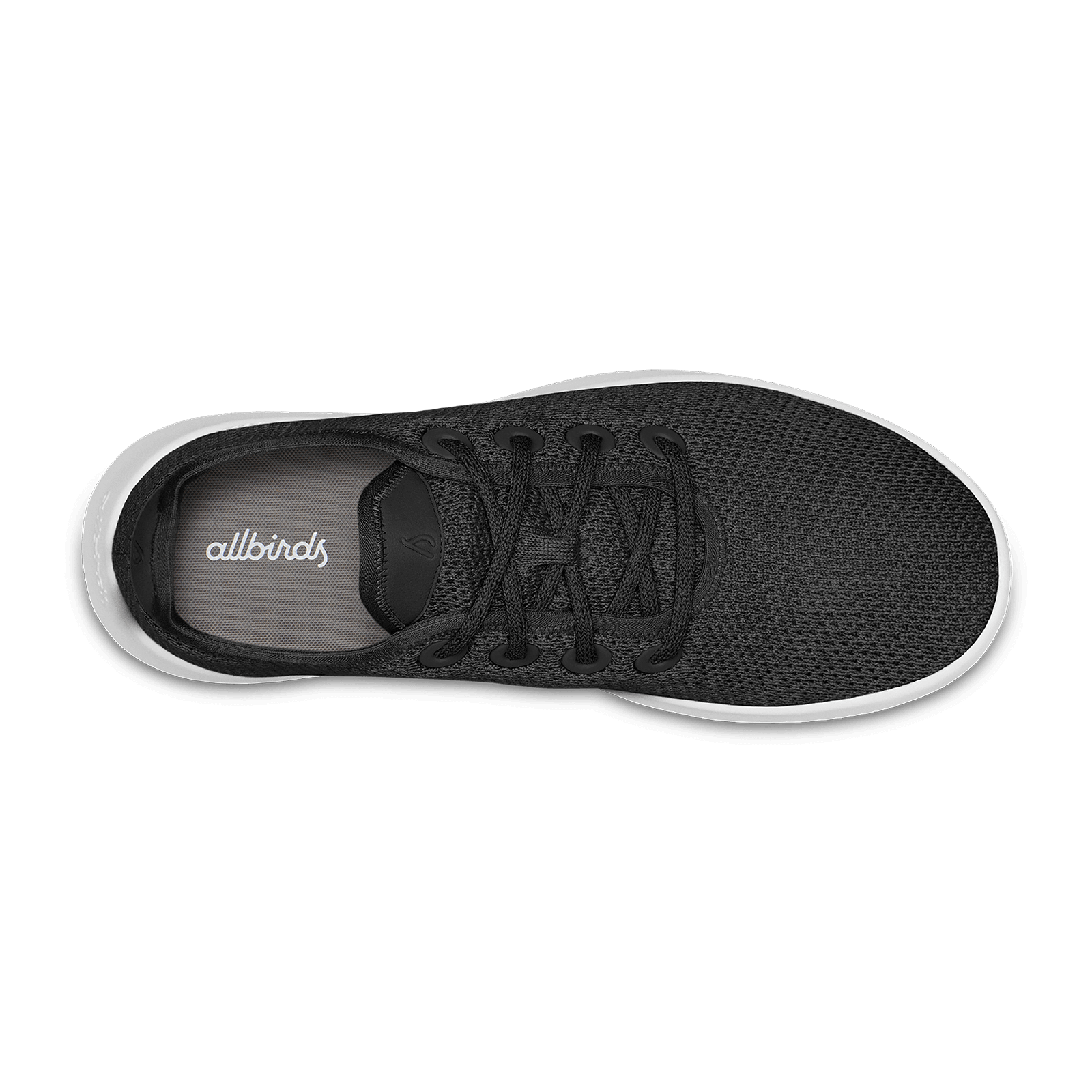 Men's Tree Runner - Jet Black (White Sole) - Image 3